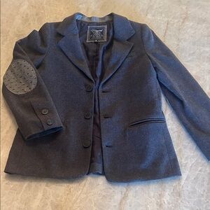 Mayoral Gray Kids Blazer with Elbow Patches